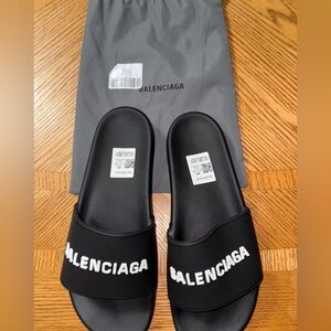 Men’s “Balenciaga” Pool Slides